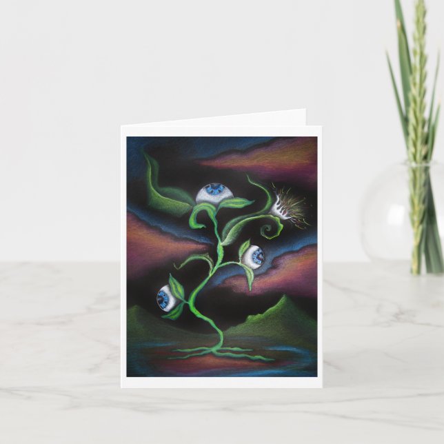 "Eyeris"-hälsningskort Tack Kort (Framsida)