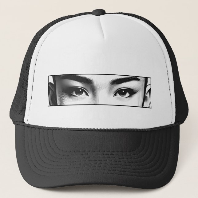 Eyes only - Young Martial Arts Lady  Keps (Framsida)