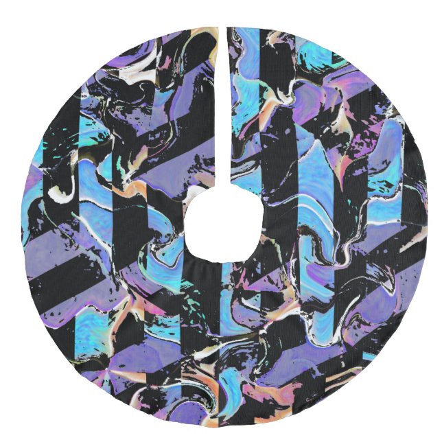 Eyesore  brushed polyester tree skirt julgransmatta fusklinne (Framsidan)