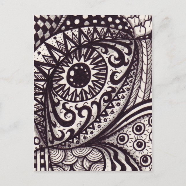 Eyetangle-vykort Vykort (Framsida)