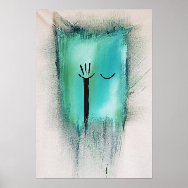 EYEWALL poster utskrift (Framsidan)