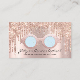 Eyewear Optical Optometrist Eyeglasses Ro Blue Visitkort
