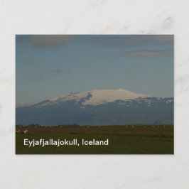 Eyjafjallajokull-Islandet vykort