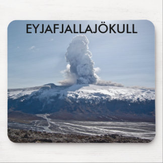 Eyjafjallajokull mousepad musmatta