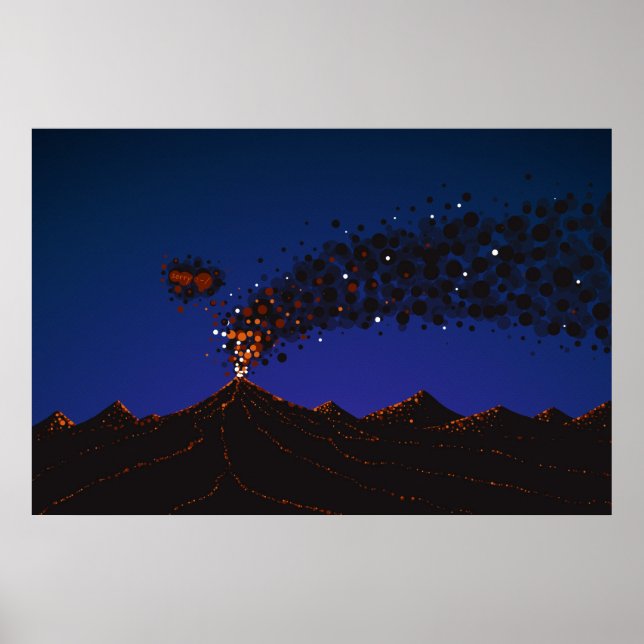 Eyjafjallajokull Poster (Framsidan)