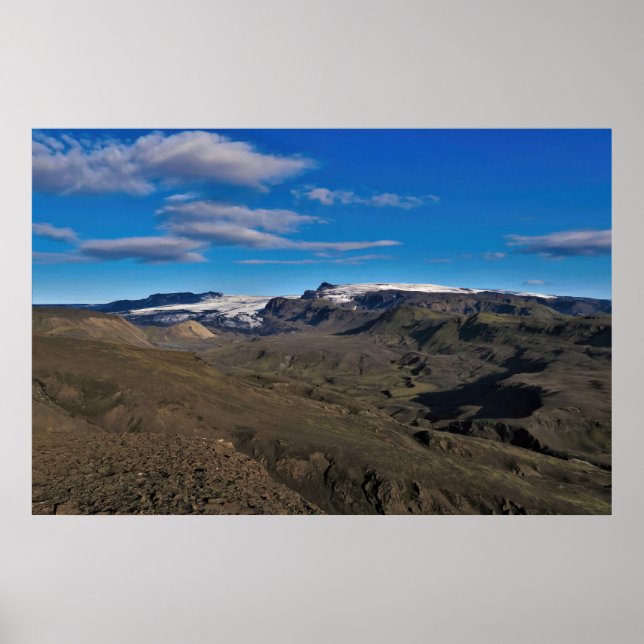Eyjafjallajökull Poster (Framsidan)