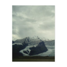 Eyjafjallajokull Vulcano med Glacier vykort