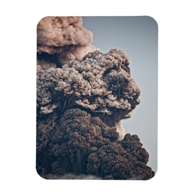 Eyjafjalljokull Volcanic Eruption Magnet (Vertikal)