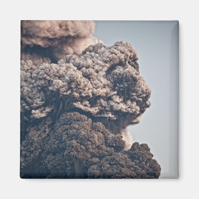 Eyjafjalljokull Volcanic Eruption Magnet (Framsidan)