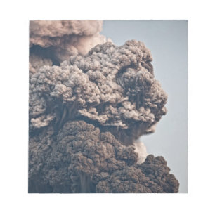 Eyjafjalljokull vulkaniskt utbrott anteckningsblock