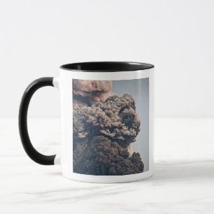 Eyjafjalljokull vulkaniskt utbrott mugg