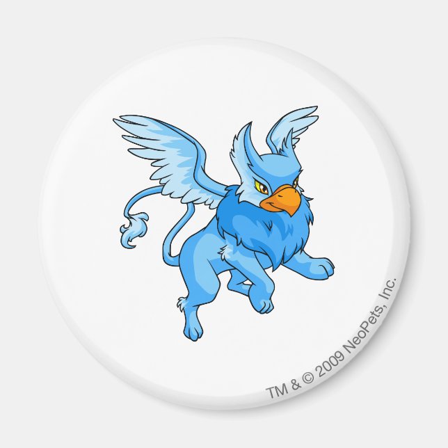 Eyrie Blue Magnet (Framsidan)