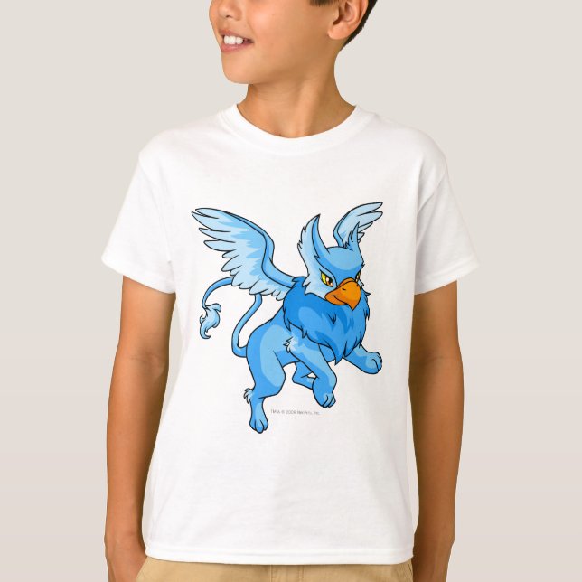 Eyrie Blue Tee Shirt (Framsida)