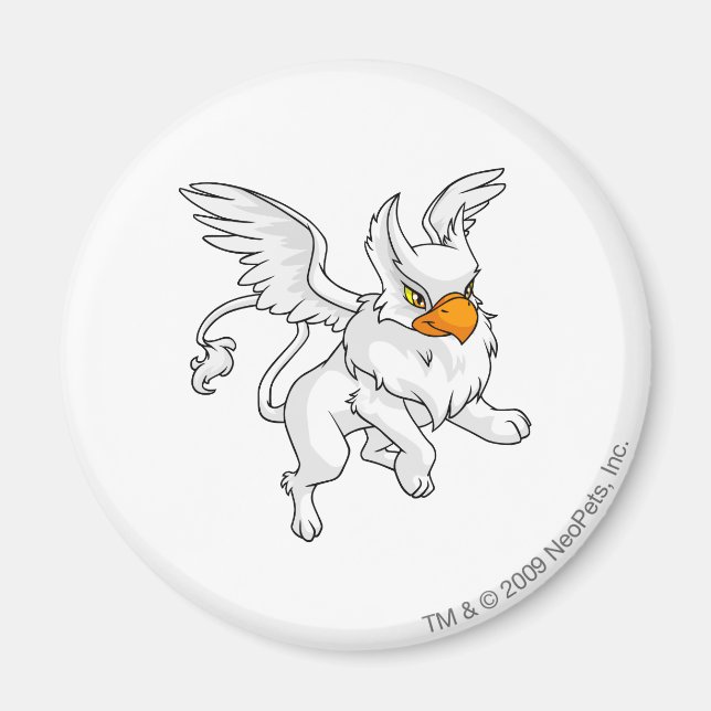 Eyrie White Magnet (Framsidan)