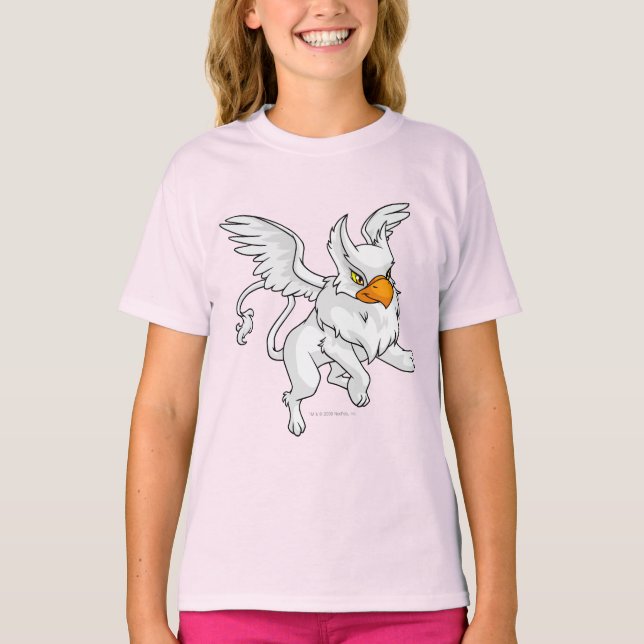 Eyrie White Tee Shirt (Framsida)