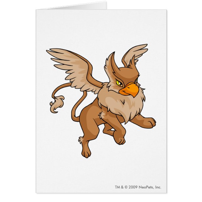 Eyriebrunt Hälsningskort (Framsidan)