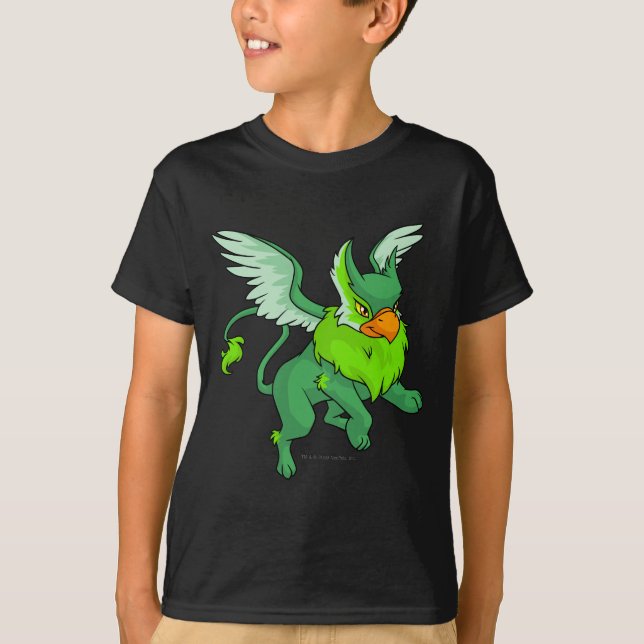 Eyriegrönt T-shirt (Framsida)