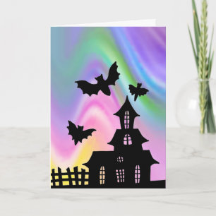EZ Doodle konstlektion Halloween Haunween House-ko Kort