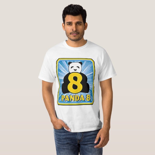 ezBaccaratpanda 8 T Shirt (Hel framsida)