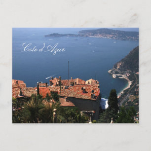Eze, Cote d'Azur Vykort