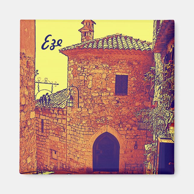 Eze, Provence Magnet (Framsidan)