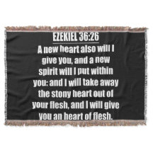 Ezekiel 36 26 Ren Skriftgrafik