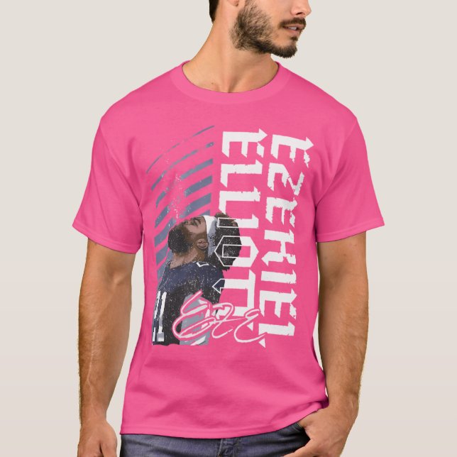 Ezekiel Elliott Dallas Spray T Shirt (Framsida)