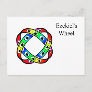 Ezekiels hjul (du kan ändra orden) vykort