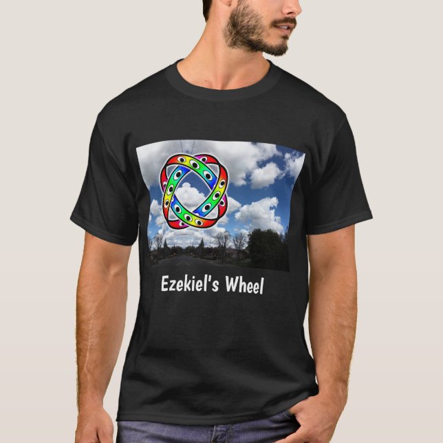 Ezekiels hjul - UFO T Shirt (Framsida)