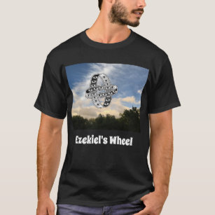 Ezekiels hjul vid solnedgång t shirt