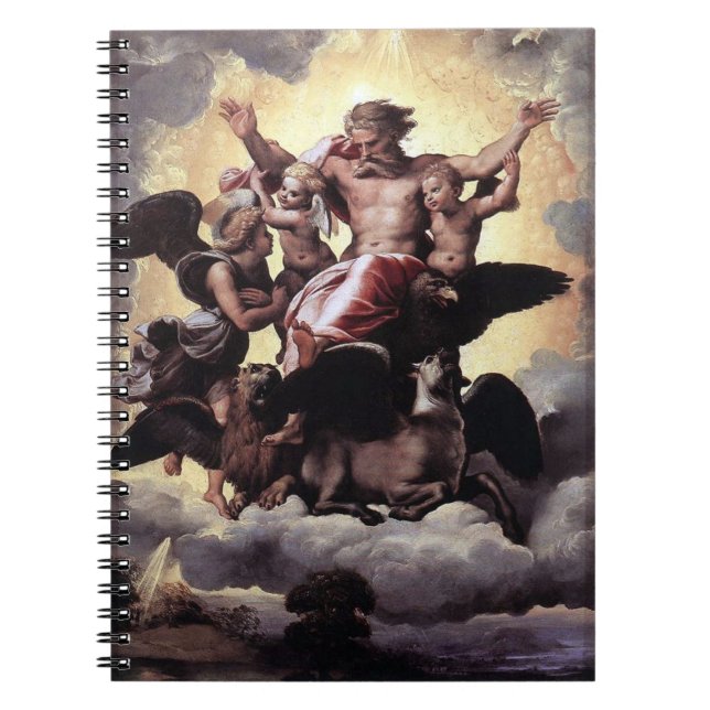 Ezekiels vision - Raphael - 1518 Anteckningsbok (Framsidan)