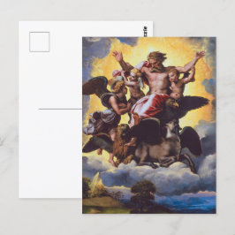 Ezekiels vision | Raphael | Vykort