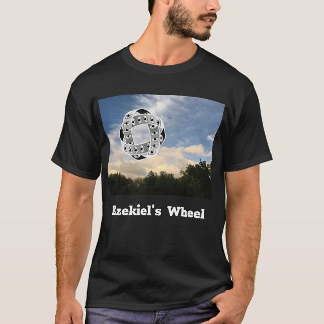 Ezekiels Wheel T Shirt (Framsida)