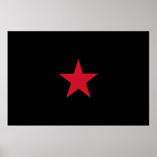 Ezln, Colombia flagga Poster