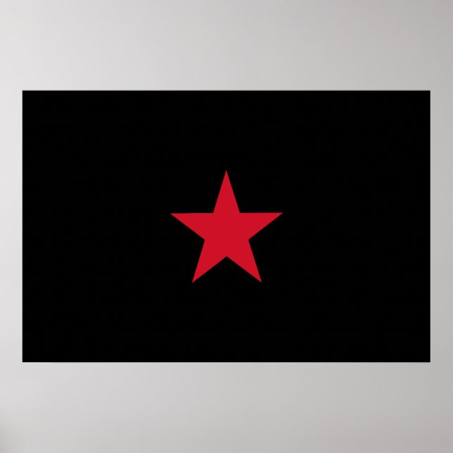 Ezln, Colombia flagga Poster (Framsidan)