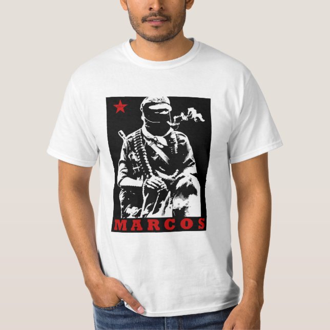 ezln_subcomandante t-shirt (Framsida)