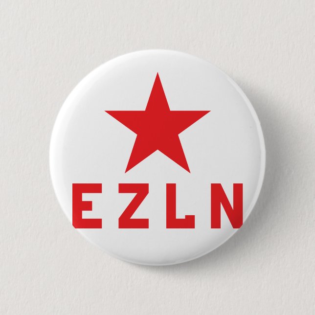 EZLN Zapatista Button Knapp (Framsida)