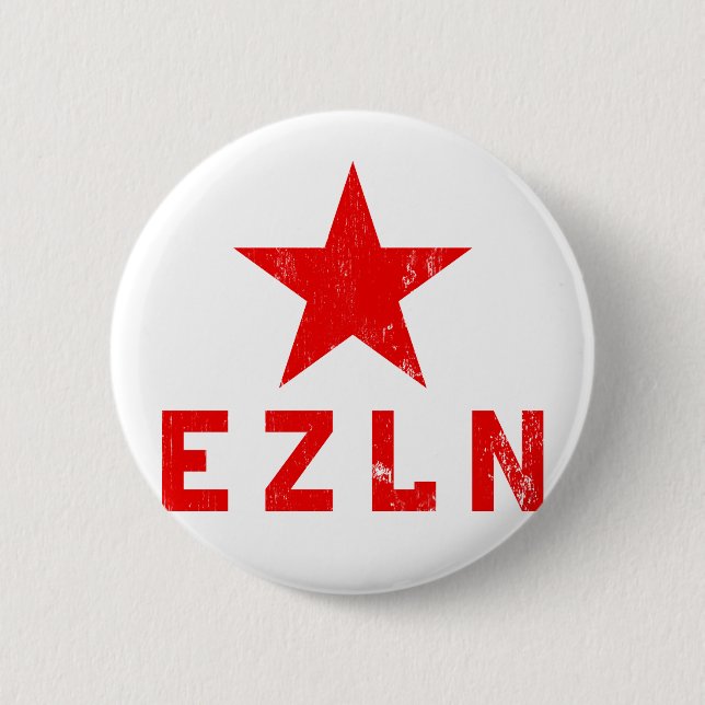 EZLN Zapatista Button Knapp (Framsida)
