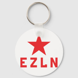 EZLN Zapatista Keychain Nyckelring