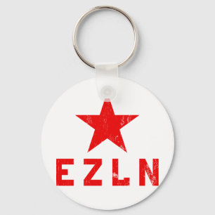 EZLN Zapatista Keychain Nyckelring