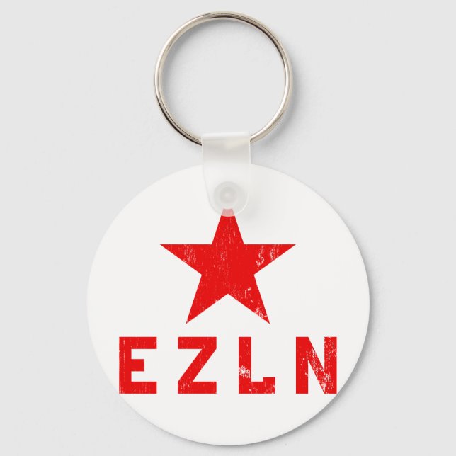 EZLN Zapatista Keychain Nyckelring (Framsida)