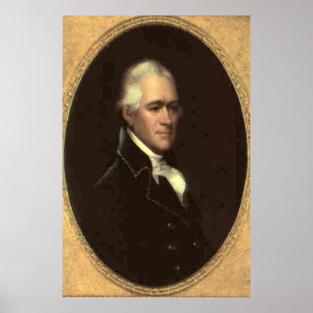 Ezra Ames / Alexander Hamilton / Poster (Framsidan)
