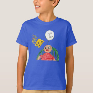 Ezras ost på din baby ansikte t shirt