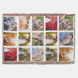 Fотокollage 15 bilder Vit Filt