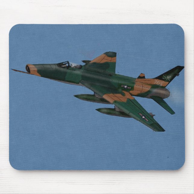 F100 Toppen Saber Vietnam Krig Veteran Musmatta (Framsidan)