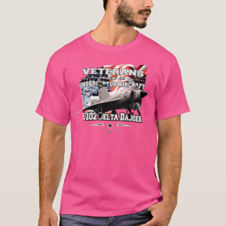 F102 Delta Dagger-avlyssningsflygplan T Shirt