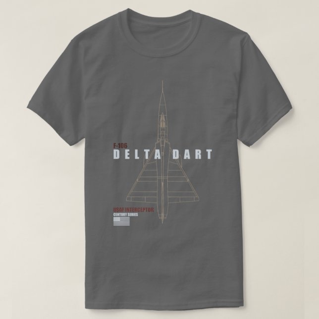 F106 Delta 1 T Shirt (Design framsida)