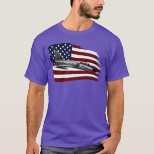 F106 DELTA DART T Jet Fighter Flygplan Gift Shirt