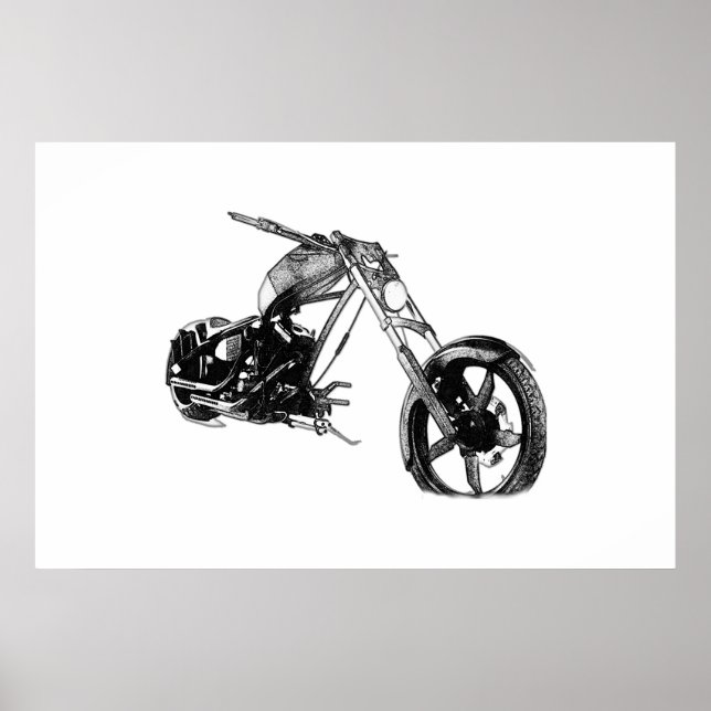 F117 Motorcyklar Poster (Framsidan)