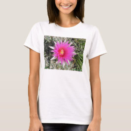 F12 Bollkaktusblomma "Escobaria vivipara" T-shirt